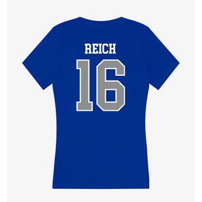 Seton Hall - NCAA Baseball : Ryan Reich - Women's V-Neck T-Shirt-1