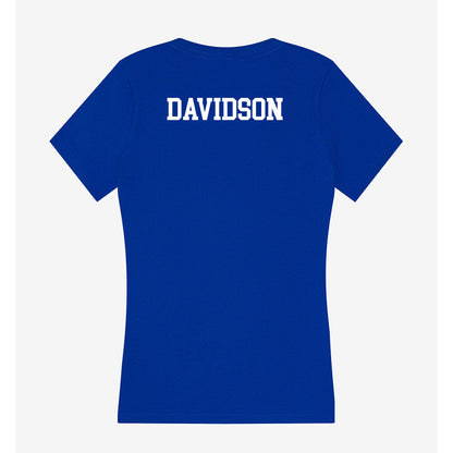 Seton Hall - NCAA Women's Tennis : Jaden Davidson - Women's V-Neck T-Shirt-1