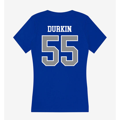 Seton Hall - NCAA Softball : Kaleigh Durkin - Women's V-Neck T-Shirt-1