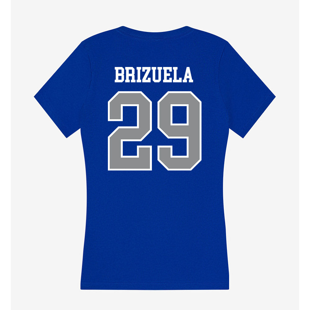 Seton Hall - NCAA Men's Soccer : Joaquin Brizuela - Women's V-Neck T-Shirt-1