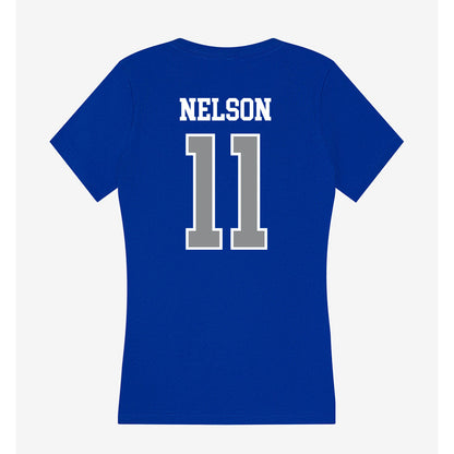 Seton Hall - NCAA Women's Volleyball : Rylee Nelson - Women's V-Neck T-Shirt-1