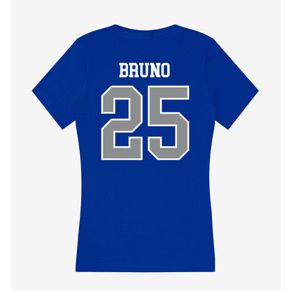 Seton Hall - NCAA Baseball : Gregory Bruno - Women's V-Neck T-Shirt-1