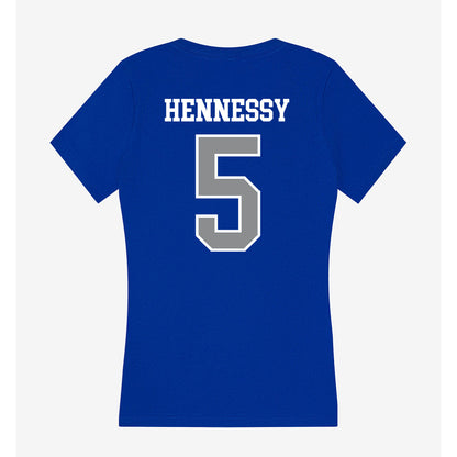 Seton Hall - NCAA Women's Soccer : Danni Hennessy - Women's V-Neck T-Shirt-1