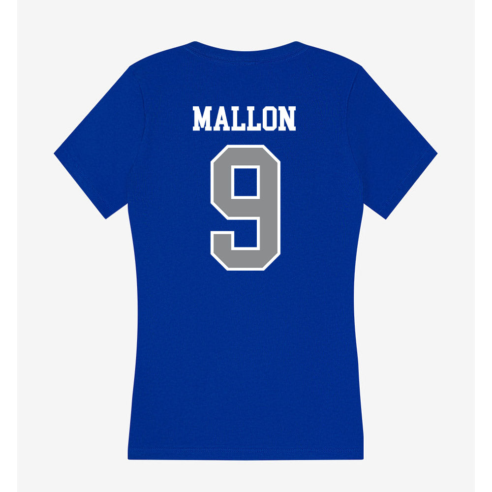 Seton Hall - NCAA Women's Soccer : Kaylin Mallon - Women's V-Neck T-Shirt-1