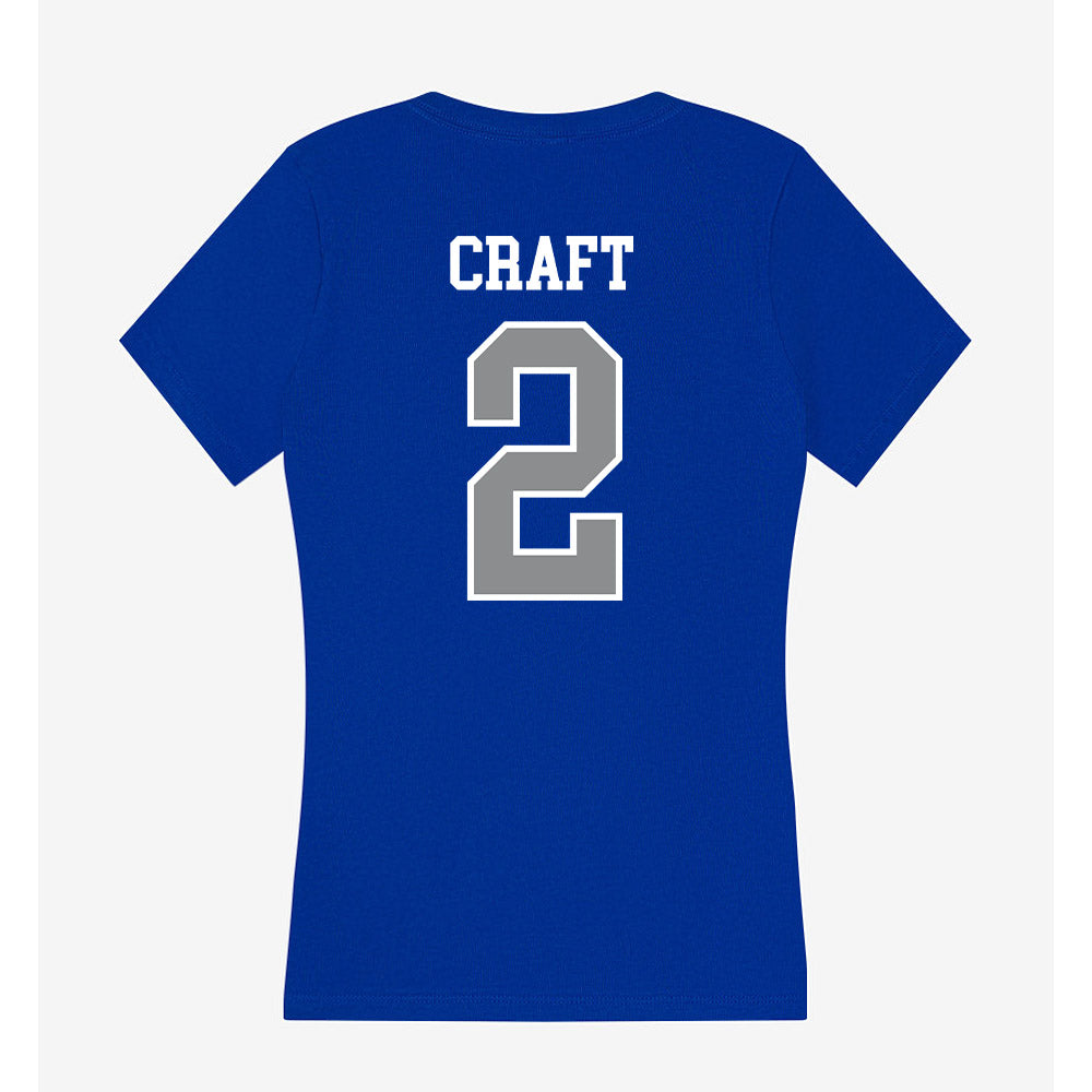 Seton Hall - NCAA Women's Basketball : Jakahla Craft - Women's V-Neck T-Shirt-1