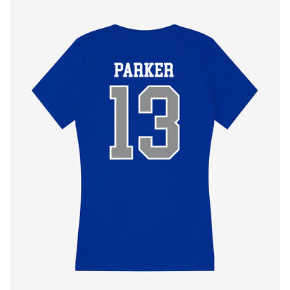 Seton Hall - NCAA Men's Basketball : Trey Parker - Women's V-Neck T-Shirt-1