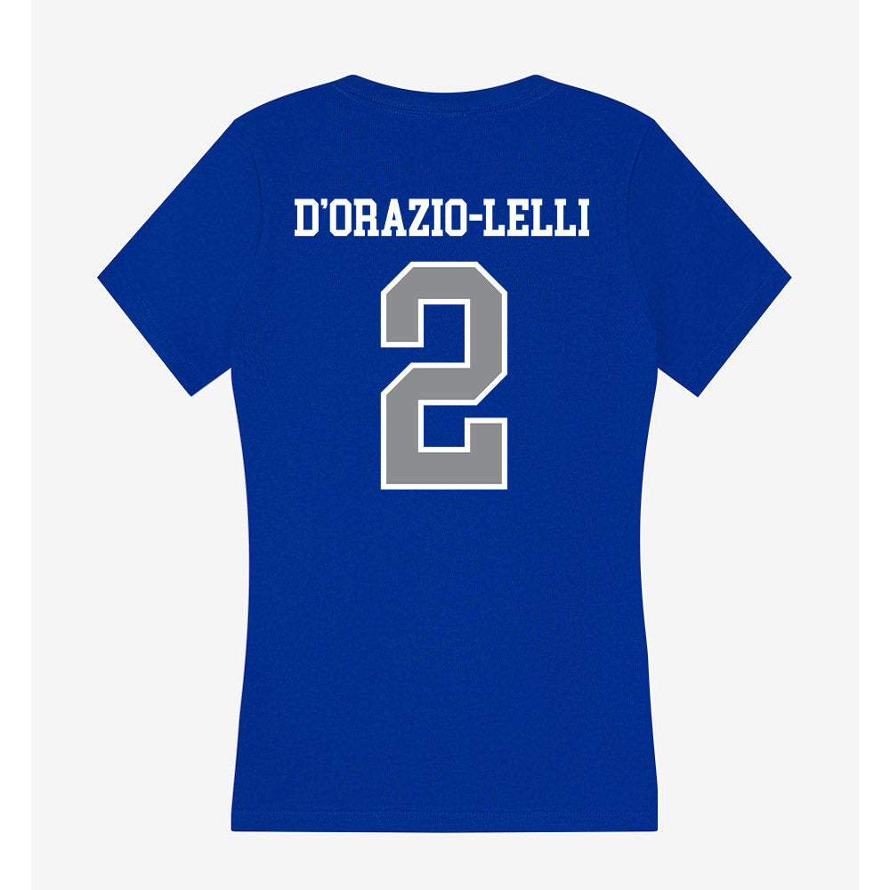 Seton Hall - NCAA Softball : Violet D’Orazio-Lelli - Women's V-Neck T-Shirt-1
