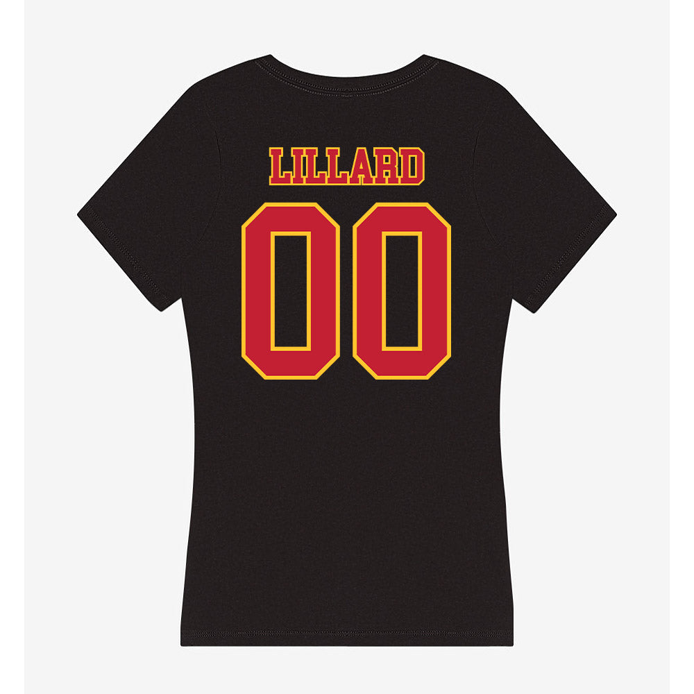 Ferris State - NCAA Football : Devin Lillard - Women's V-Neck T-Shirt-1