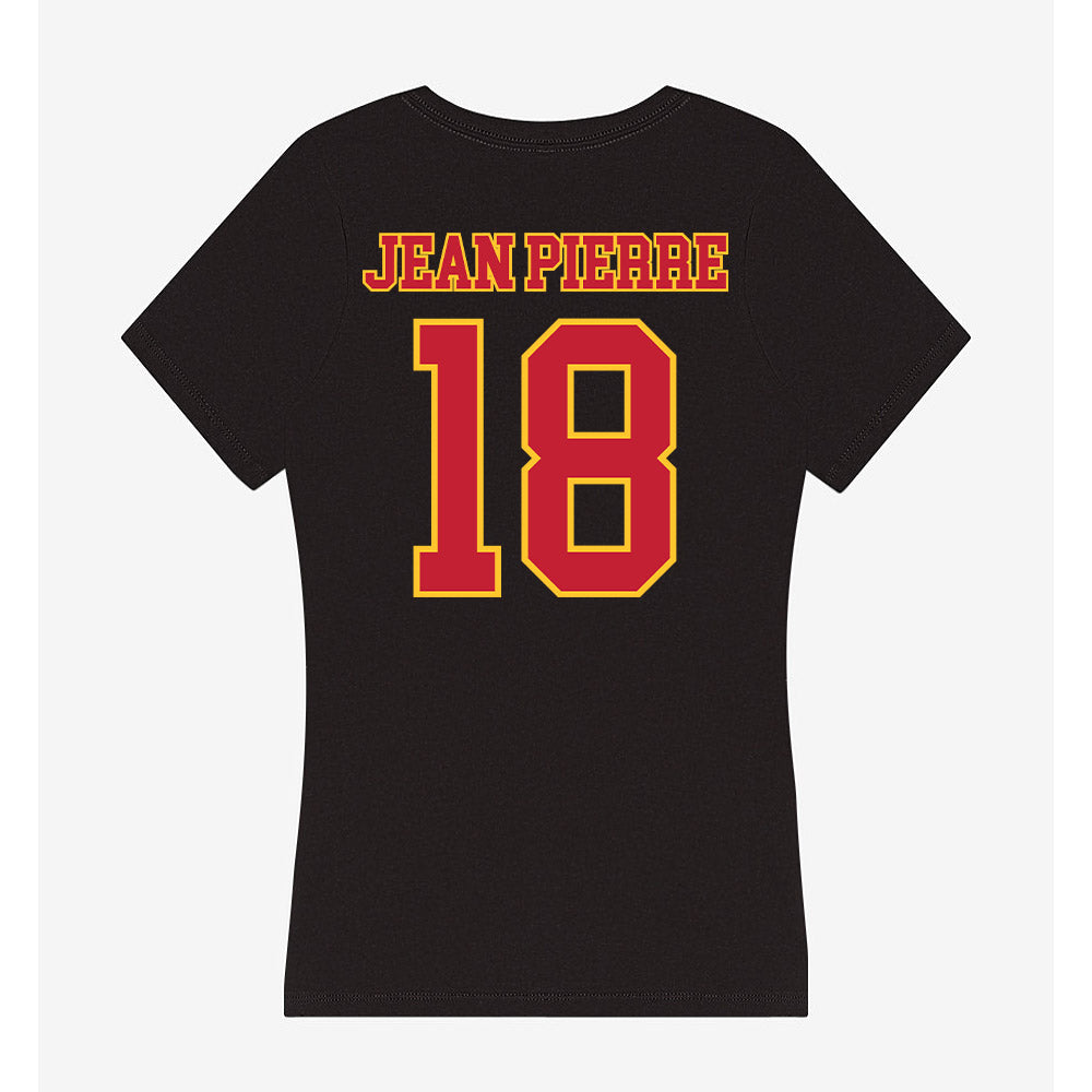 Ferris State - NCAA Football : Mervens Jean Pierre - Women's V-Neck T-Shirt-1