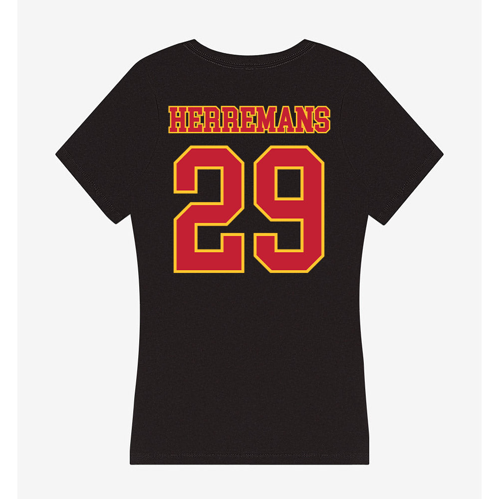 Ferris State - NCAA Softball : Emma Herremans - Women's V-Neck T-Shirt-1