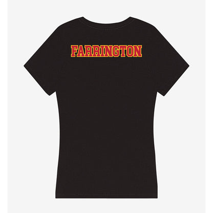 Ferris State - NCAA Men's Track & Field : Blace Farrington - Women's V-Neck T-Shirt-1