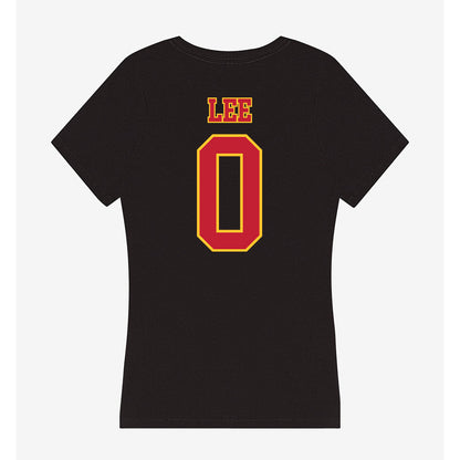 Ferris State - NCAA Football : Jeremiah Lee - Women's V-Neck T-Shirt-1