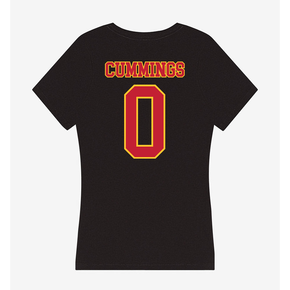 Ferris State - NCAA Football : Sam Cummings - Women's V-Neck T-Shirt-1