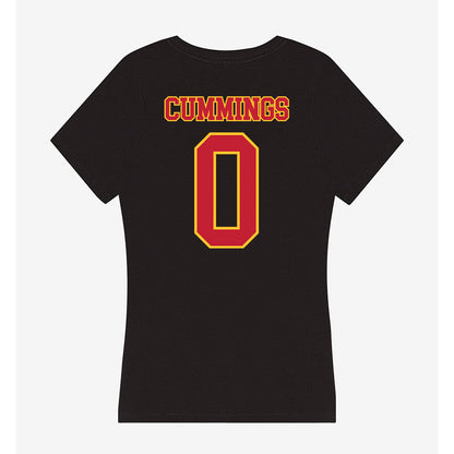 Ferris State - NCAA Football : Sam Cummings - Women's V-Neck T-Shirt-1