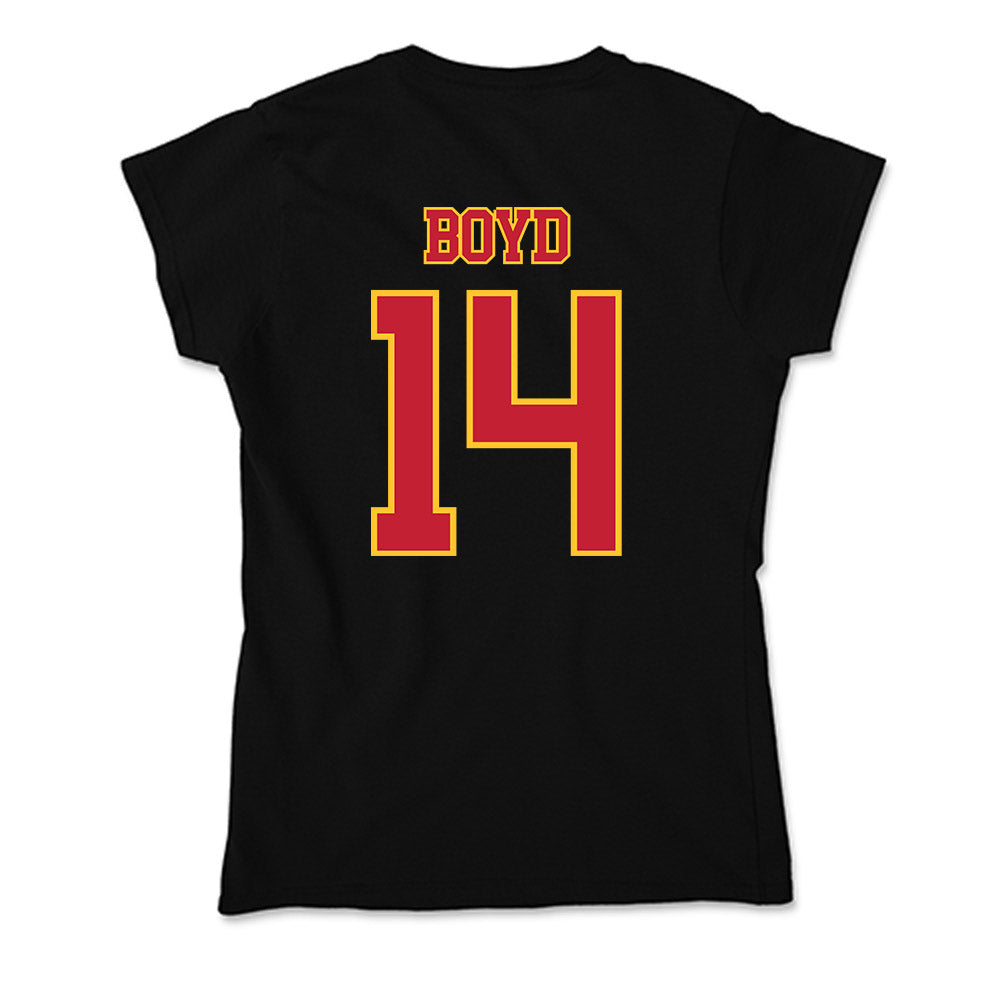 Ferris State - NCAA Football : Sincer Boyd - Soft Style Women’s T-Shirt-1