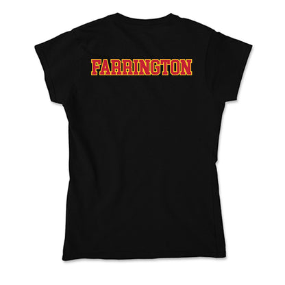 Ferris State - NCAA Men's Track & Field : Blace Farrington - Soft Style Women’s T-Shirt-1