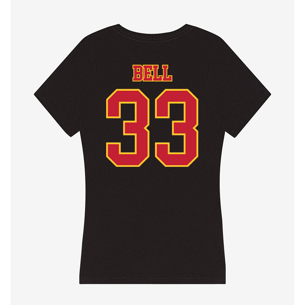 Ferris State - NCAA Softball : Cece Bell - Women's V-Neck T-Shirt-1