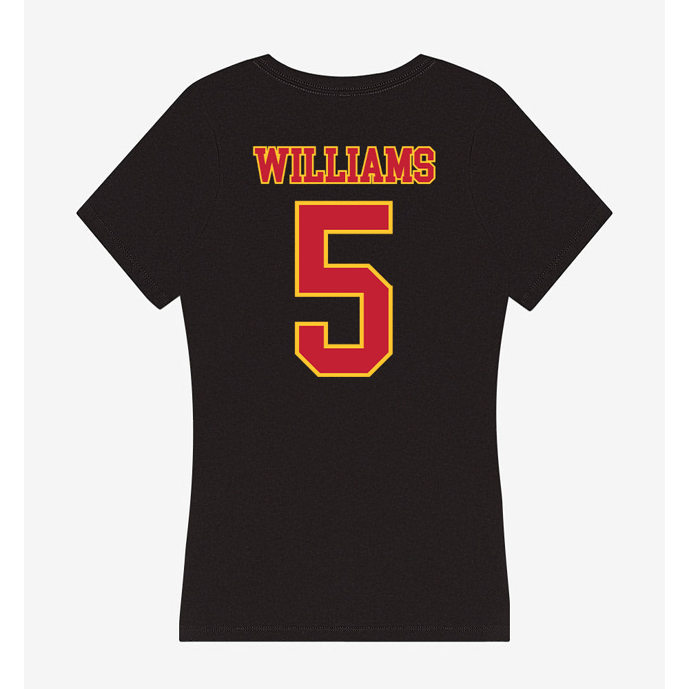 Ferris State - NCAA Football : Jason Williams - Women's V-Neck T-Shirt-1