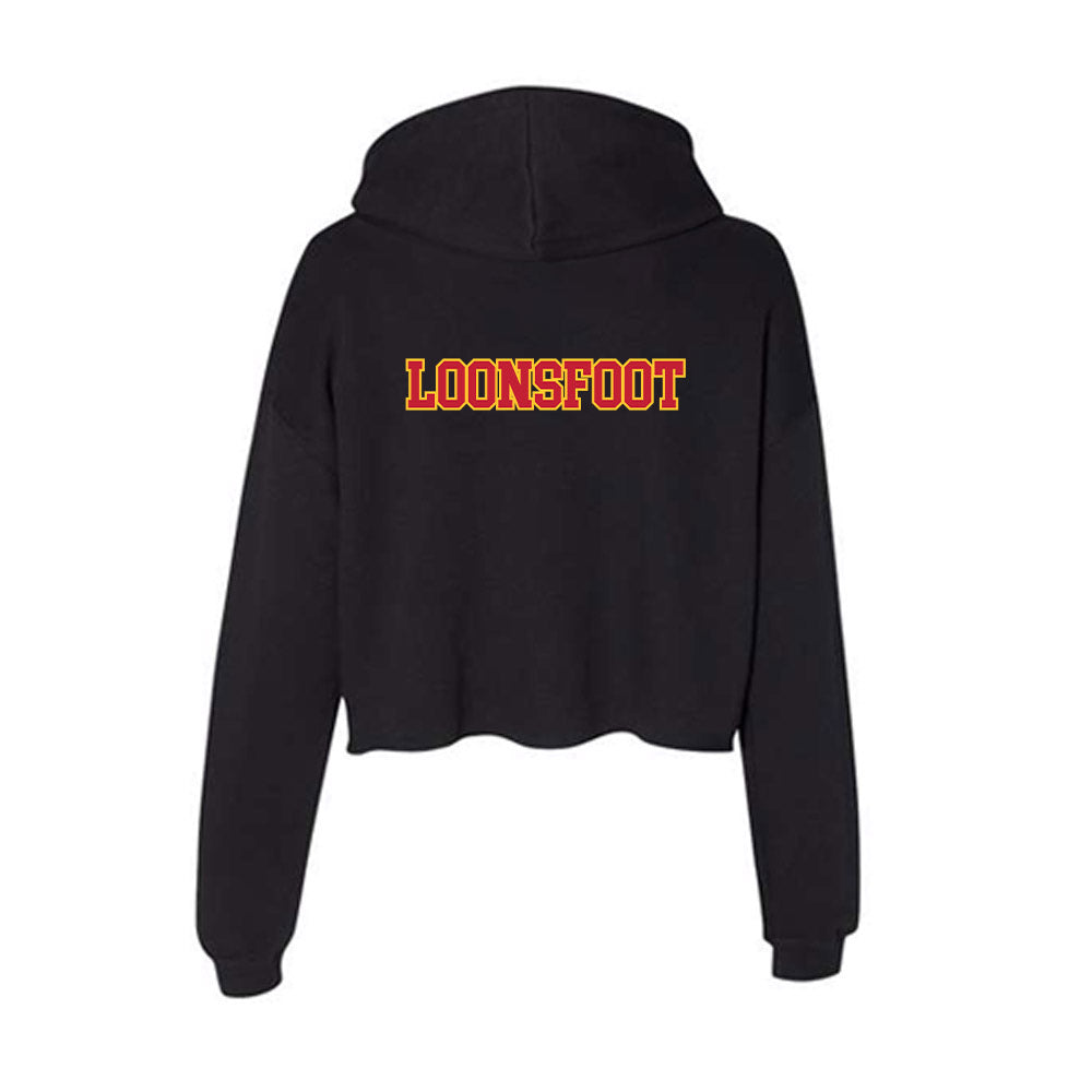 Ferris State - STUNT : Lauren Loonsfoot - Women's Crop Fleece Hoodie-1