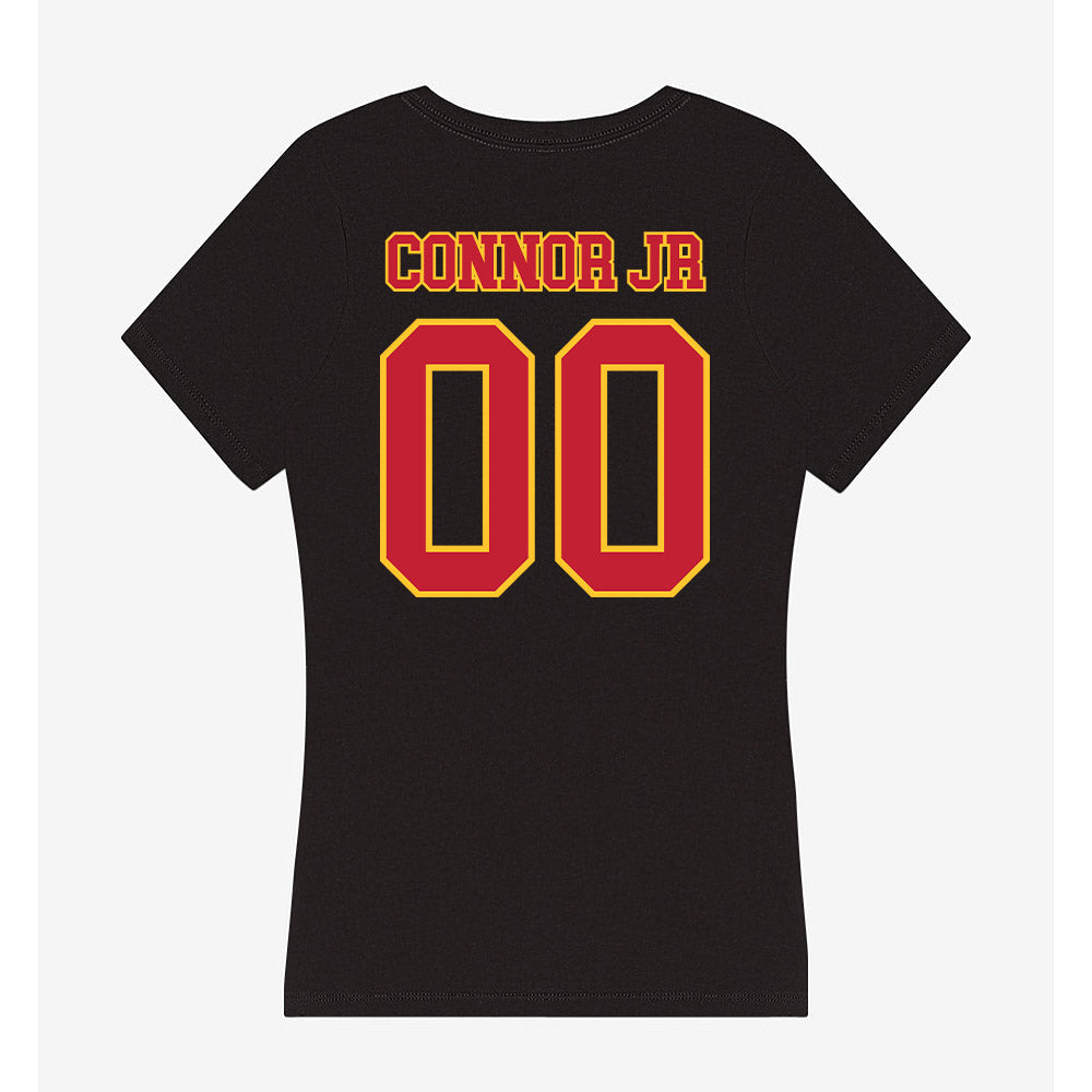 Ferris State - NCAA Football : Daniel Connor Jr - Women's V-Neck T-Shirt-1