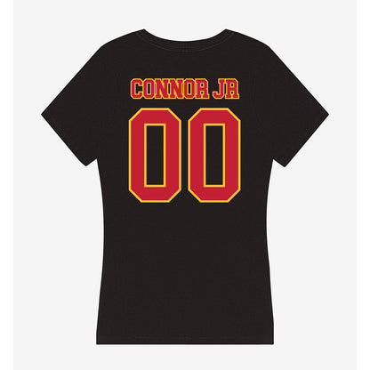 Ferris State - NCAA Football : Daniel Connor Jr - Women's V-Neck T-Shirt-1