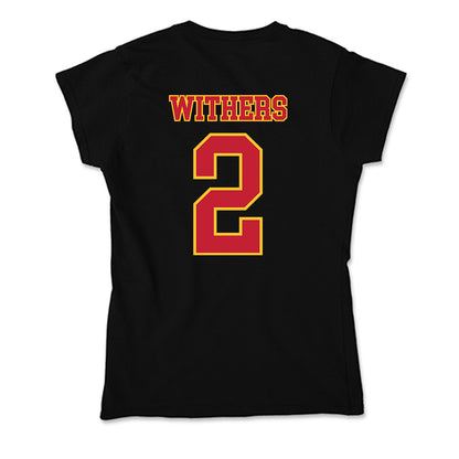 Ferris State - NCAA Softball : jasyl Withers - Soft Style Women’s T-Shirt-1