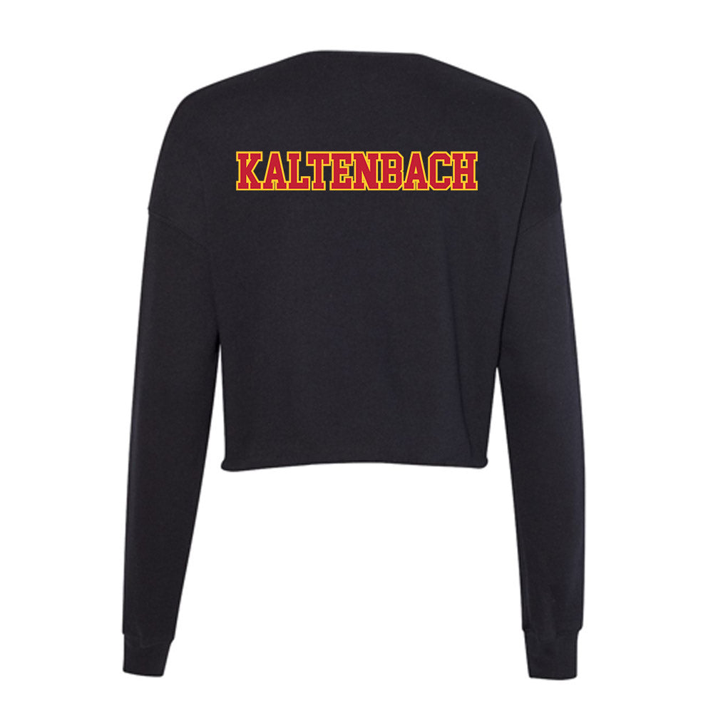 Ferris State - STUNT : Carmen Kaltenbach - Women's Cropped Crew Fleece-1
