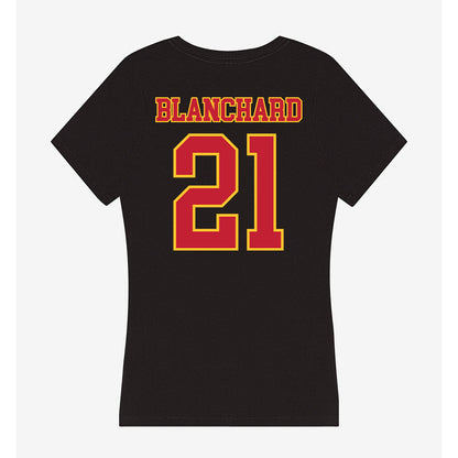 Ferris State - NCAA Women's Basketball : Kadyn Blanchard - Women's V-Neck T-Shirt-1