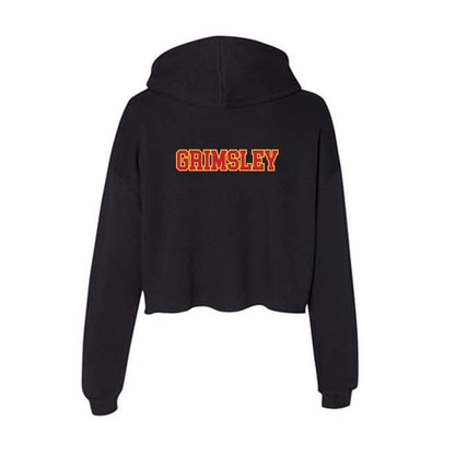 Ferris State - STUNT : Jordynn Grimsley - Women's Crop Fleece Hoodie-1