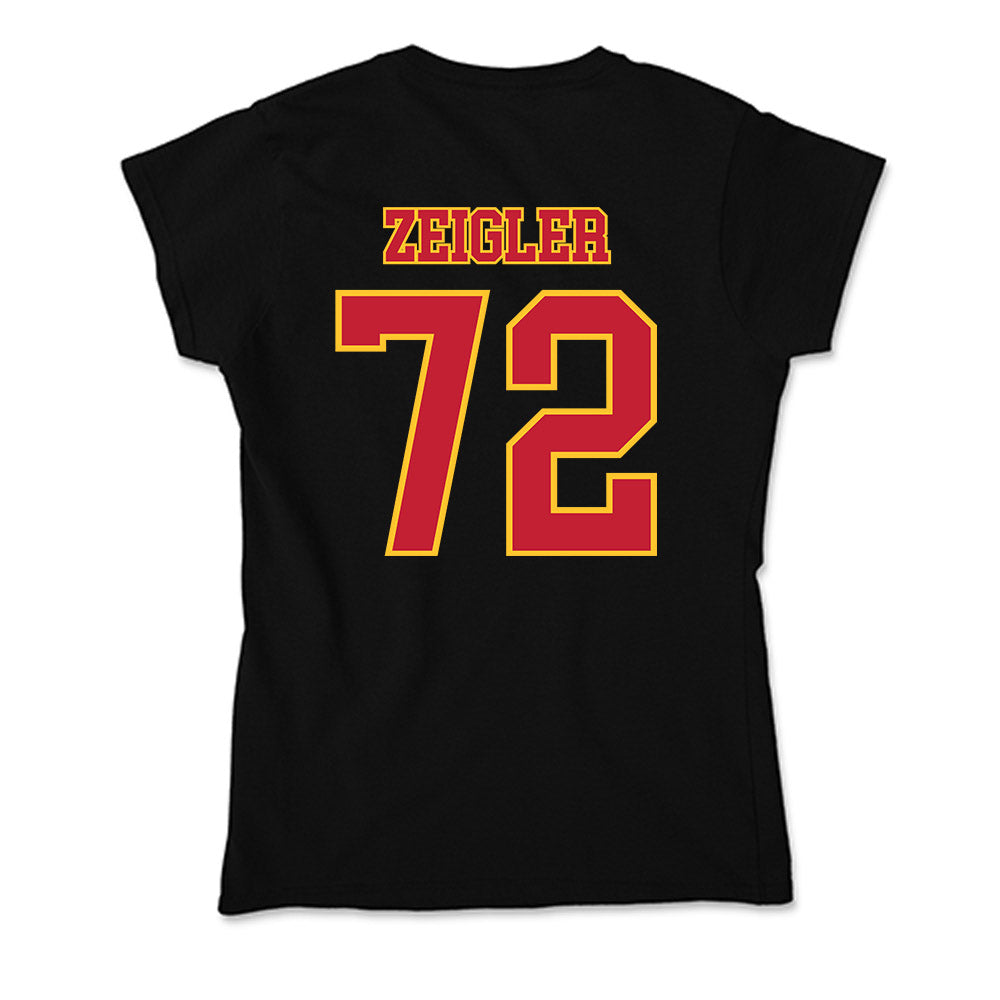 Ferris State - NCAA Football : Jaden Zeigler - Soft Style Women’s T-Shirt-1