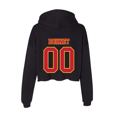 Ferris State - NCAA Football : Preston Bohnet - Women's Crop Fleece Hoodie-1