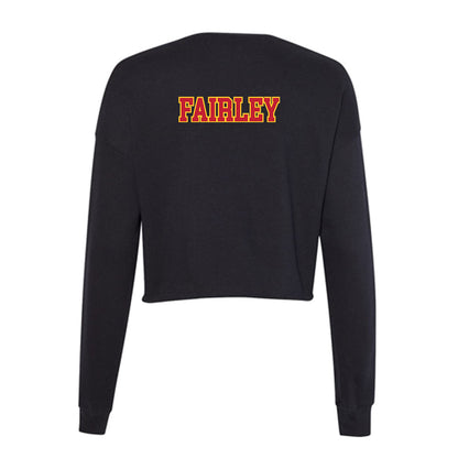 Ferris State - STUNT : Amaya Fairley - Women's Cropped Crew Fleece-1