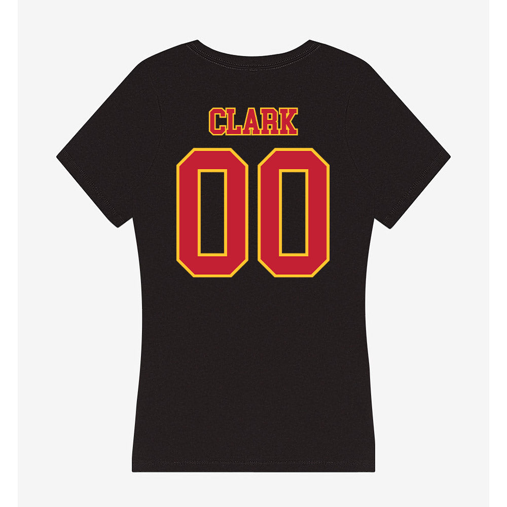 Ferris State - NCAA Football : Brayden Clark - Women's V-Neck T-Shirt-1