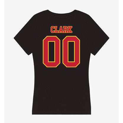 Ferris State - NCAA Football : Brayden Clark - Women's V-Neck T-Shirt-1