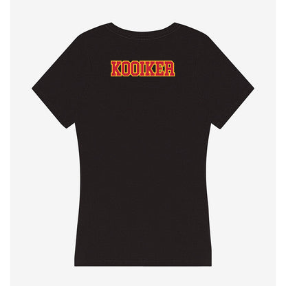 Ferris State - NCAA Cheerleading : Allie Kooiker - Women's V-Neck T-Shirt-1