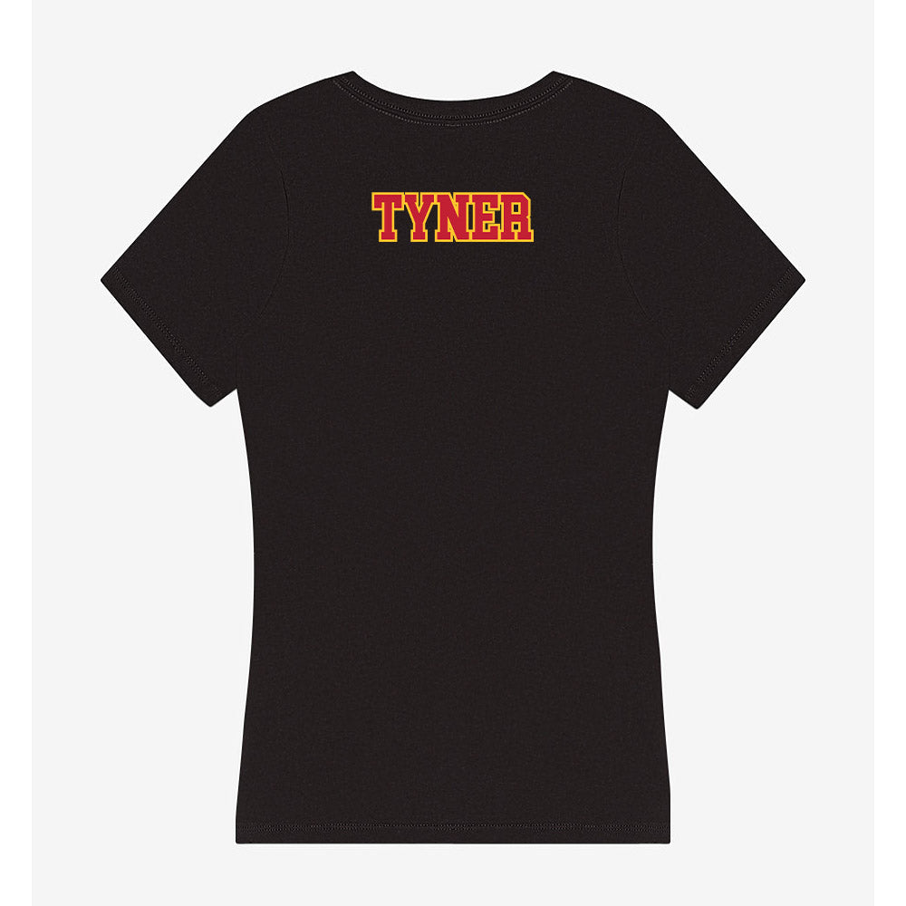 Ferris State - NCAA Stunt : Bailey Tyner - Women's V-Neck T-Shirt-1