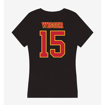 Ferris State - NCAA Women's Volleyball : Corrie Wisser - Women's V-Neck T-Shirt-1