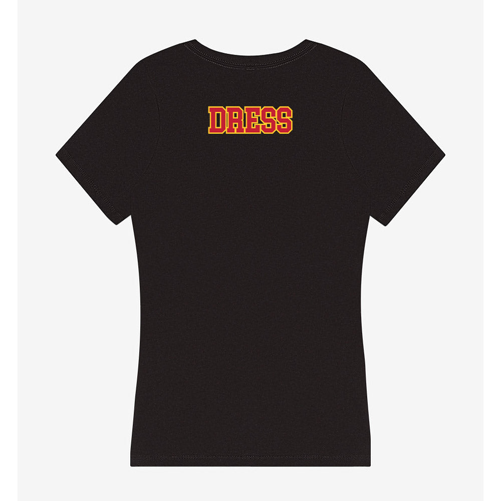 Ferris State - NCAA Men's Golf : Ray Dress - Women's V-Neck T-Shirt-1