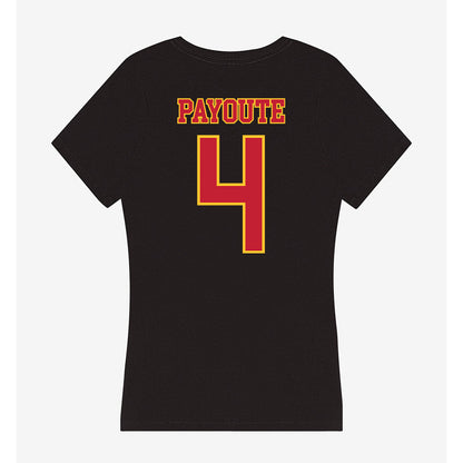 Ferris State - NCAA Football : Justin payoute - Women's V-Neck T-Shirt-1