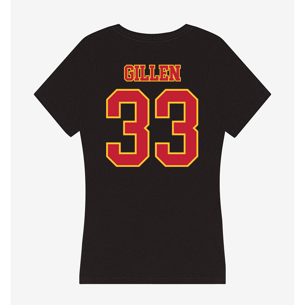 Ferris State - NCAA Football : Coties Gillen - Women's V-Neck T-Shirt-1