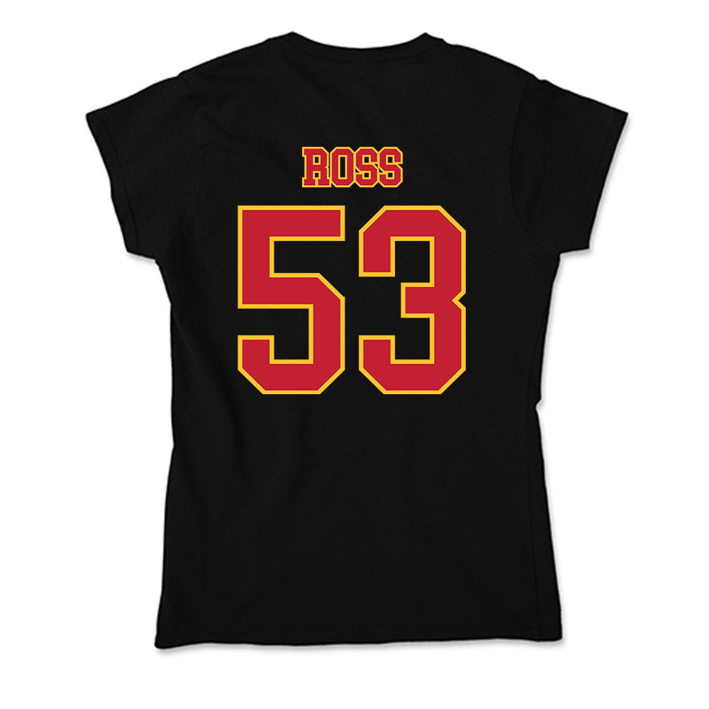 Ferris State - NCAA Football : Ryan Ross - Soft Style Women’s T-Shirt-1