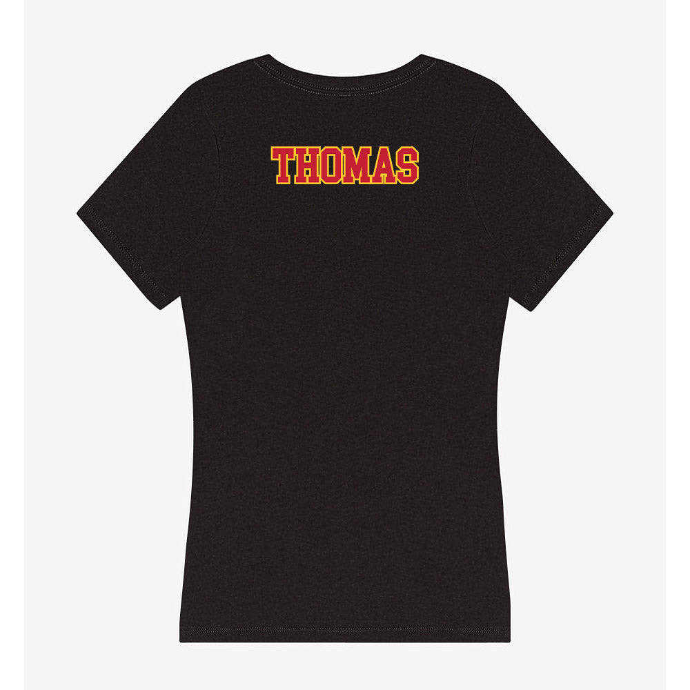 Ferris State - NCAA Women's Track & Field : Allie Thomas - Women's V-Neck T-Shirt-1