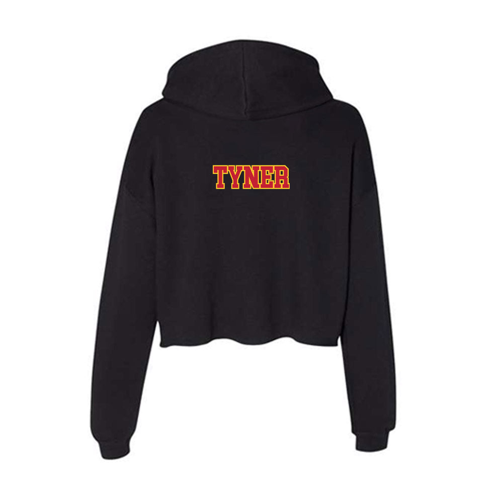 Ferris State - NCAA Stunt : Bailey Tyner - Women's Crop Fleece Hoodie-1