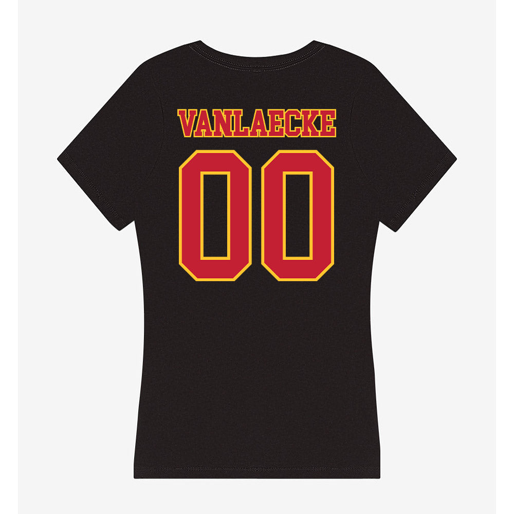 Ferris State - NCAA Football : Brady VanLaecke - Women's V-Neck T-Shirt-1