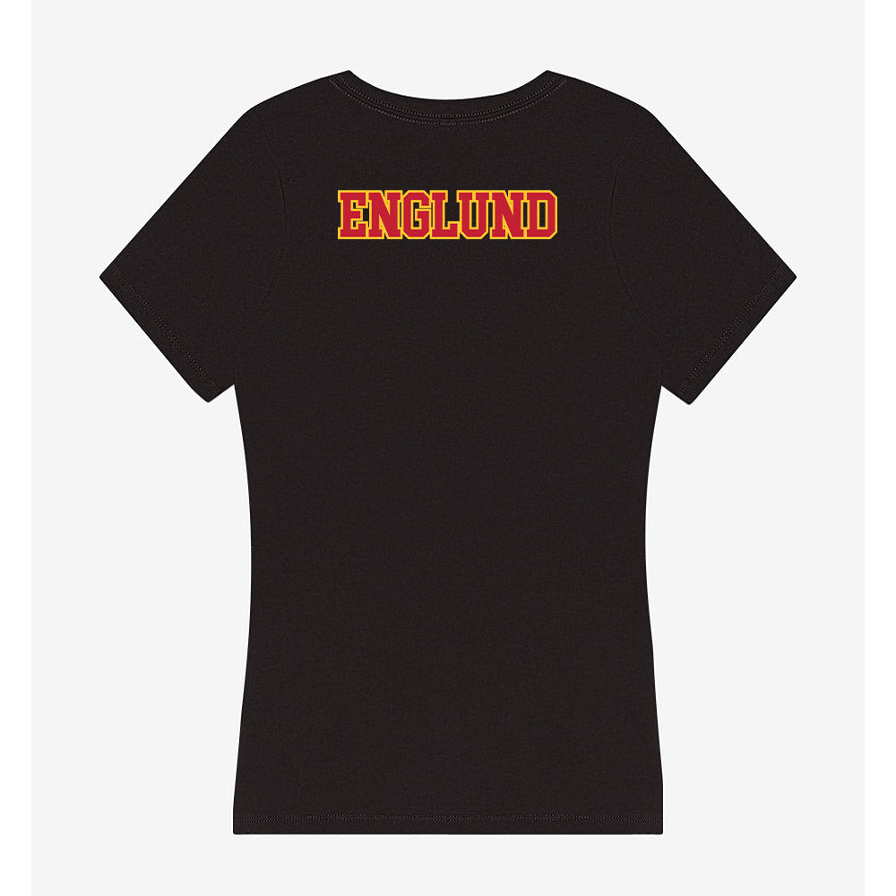 Ferris State - NCAA Women's Track & Field : Daisy Englund - Women's V-Neck T-Shirt-1
