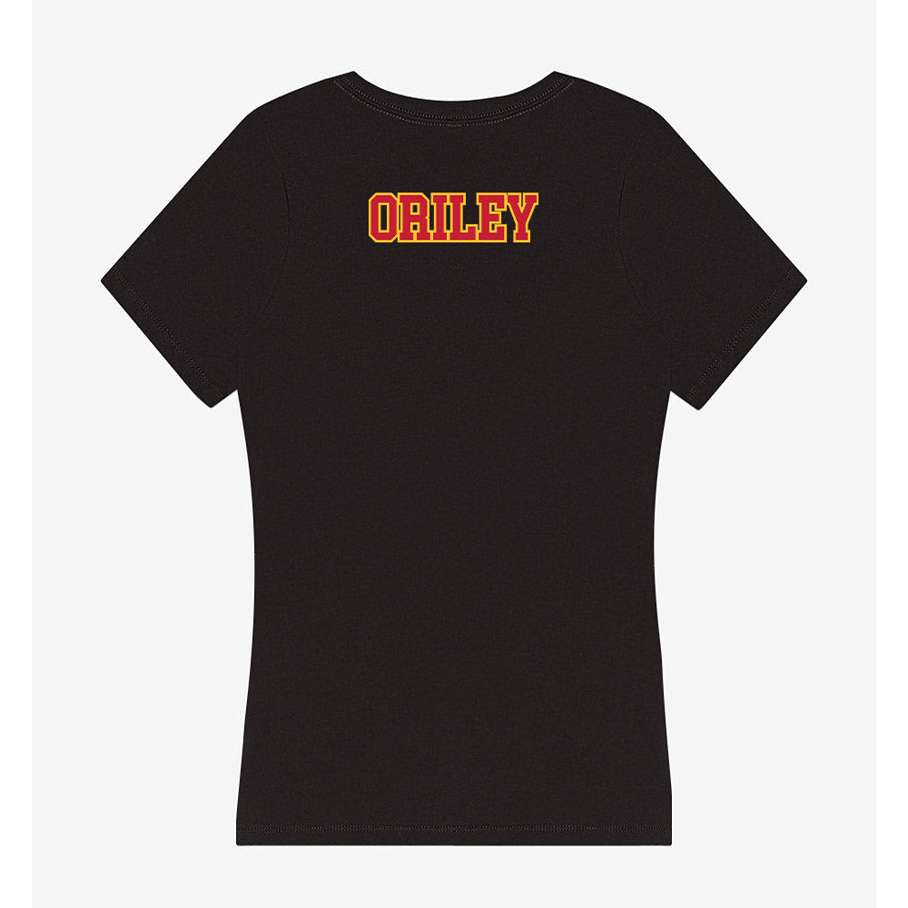 Ferris State - STUNT : Kate ORiley - Women's V-Neck T-Shirt-1