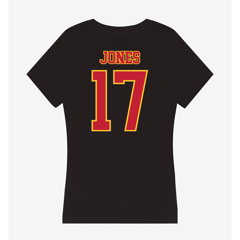 Ferris State - NCAA Football : Marcel Jones - Women's V-Neck T-Shirt-1