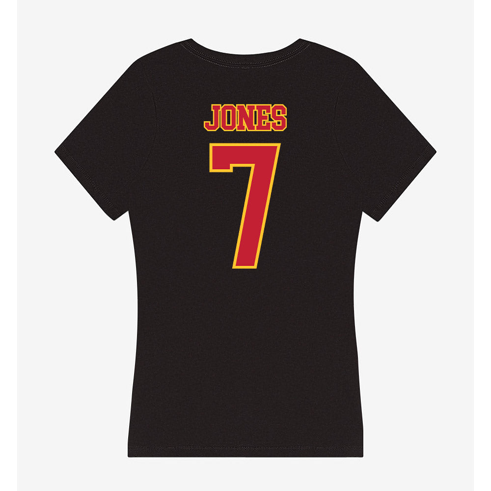 Ferris State - NCAA Football : Marcel Jones - Women's V-Neck T-Shirt-1