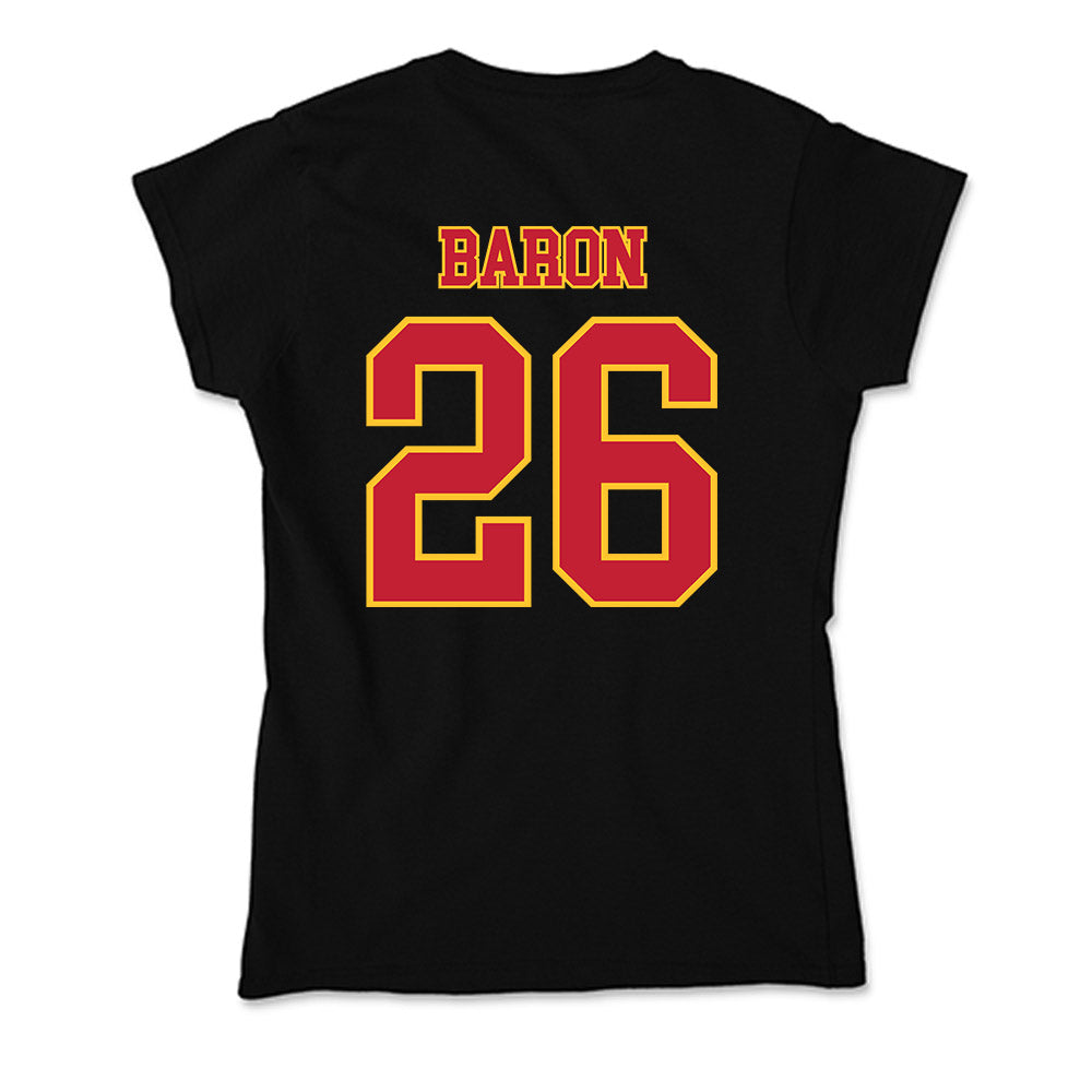 Ferris State - NCAA Women's Soccer : Isabella Baron - Soft Style Women’s T-Shirt-1