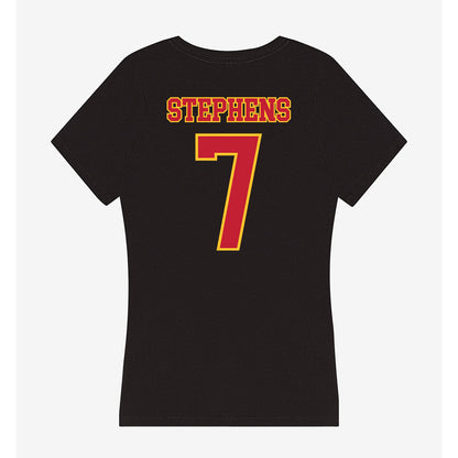 Ferris State - NCAA Football : Shon Stephens - Women's V-Neck T-Shirt-1